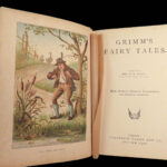 1880 Grimm’s Fairy Tales 1ed Brothers Grimm Hansel Grethel Red Riding-Hood Fable
