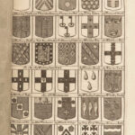 1695 ENGLISH Monastery Notitia Monastica Tanner Monastics Illustrated Heraldry