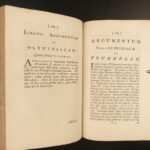 1778 Demosthenes Orations Speech MAP Ancient Greece Greek Latin Irish Mounteney