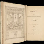 1852 POMPEII Archaeology Geology Architecture Pompeiana Vesuvius Volcano ROME