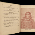 1891 Indian Horrors 1ed Native American Massacres Sitting Bull Wounded Knee Wars