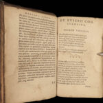 1579 VIRGIL Aeneid Georgics Bucolics Italian Renaissance Fabricius Leipzig RARE