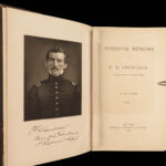 1888 Civil War 1st ed General Sheridan Memoirs Union Army Native Americans RARE