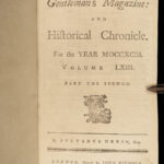 1793 Marie Antoinette Execution Muscogee INDIANS Americana Washington Congress