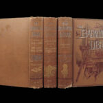 1889 HUNTING Shooting GUNS Sports & Game Hunt Dogs Falconry Illustrated 3v SET
