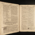 1638 RARE Common Prayer Church England Anglican BIBLE Psalms Hanmer Shakespeare