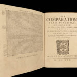 1652 Canon LAW Corpus Juris Inquisition Catholic Papal Decrees Lancellotti Rome