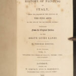 1828 Painting 1ed Italian ART Venice Michelangelo Da Vinci 6v Set Lanzi Roscoe