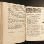 1673 Juvenal SATIRES Stoic Philosophy Stapylton Mythology ROME Rare ENGLISH ed