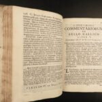 1727 Julius Caesar WAR Commentaries Military Tactics MAPS Bellum Hirtius Davies