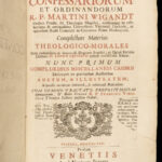 1748 Wigandt Tribunal Confessariorum Aquinas Catholic Pesaro Italy VELLUM FOLIO