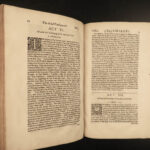 1641 LAWS SCOTLAND Scottish Churches & Edinburgh Book Printing Elections FOLIO