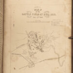 1863 Southern Rebellion CIVIL WAR Confederate SLAVERY Battles Maps Dred Scott 2v
