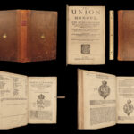 1640 English HERALDRY 1ed Union of Honour James Yorke Illustrated Coat of Arms