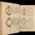 1640 English HERALDRY 1ed Union of Honour James Yorke Illustrated Coat of Arms