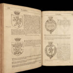 1640 English HERALDRY 1ed Union of Honour James Yorke Illustrated Coat of Arms