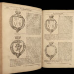 1640 English HERALDRY 1ed Union of Honour James Yorke Illustrated Coat of Arms