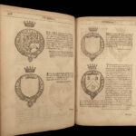 1640 English HERALDRY 1ed Union of Honour James Yorke Illustrated Coat of Arms