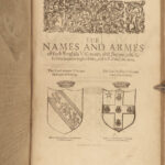 1640 English HERALDRY 1ed Union of Honour James Yorke Illustrated Coat of Arms