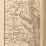 1863 US Civil War 1ed Slavery Lincoln Grant Lee Union Confederate 2v MAPS Battle