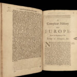 1698 Glorious Revolution of 1688 1ed Compleat History of Europe England King James