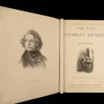 1872 Life of CHARLES DICKENS 1st/1st A Christmas Carol Oliver Twist Illustrated