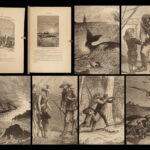 1888 Jules Verne Captain at Fifteen Dick Sand SLAVERY Africa Voyages Hetzel