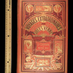 1888 Jules Verne Captain at Fifteen Dick Sand SLAVERY Africa Voyages Hetzel
