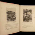 1888 Jules Verne Captain at Fifteen Dick Sand SLAVERY Africa Voyages Hetzel