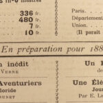 1888 Jules Verne Captain at Fifteen Dick Sand SLAVERY Africa Voyages Hetzel