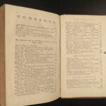1780 Voltaire Philosophy ISAAC NEWTON Right of War Roger Bacon Moliere Kenrick
