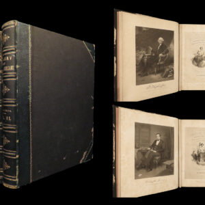 1862 National 119 Portraits 1ed ART Gallery Washington Thomas Jefferson Chappel