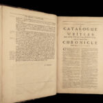 1674 Kings of England Richard Baker Chronicle BIZARRE Dragons Monsters FOLIO