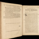 1674 Kings of England Richard Baker Chronicle BIZARRE Dragons Monsters FOLIO