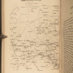 1865 Sherman Campaigns 1st ed Civil War Union Biography Maps Military Col Bowman