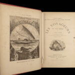 1885 Jules Verne Famous 19thc Explorers Pike Franklin Parry Maps French Hetzel