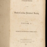 1857 South Carolina Historical Society SIOUX Catawba INDIANS Henry Laurens 2v