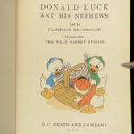 1939 DISNEY 1ed Books Mickey Mouse Donald Duck Pinocchio Dumbo 8v Heath