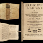 1660 Catholic Virgin Mary 1ed Vellum Mariana Hippolytus Marraccius MARIOLOGY