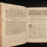 1738 HUGE FOLIO On INDULGENCES Catholic Church Controversy Venice Eusebius Amort