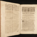 1767 Early Church Ignatius Polycarp Cyprian Shepherd of Hermas HUGE FOLIO Greek