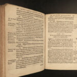 1584 John Calvin Institutes of Christian Religion Geneva Bible Catechism FAMOUS