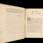 1725 SCIENCE & Existence of God Dutch Nieuwentyt Spinoza Philosophy ILLUSTRATED