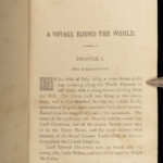 1877 Jules Verne 1ed Voyage Round the World Australia Illustrated Routledge RARE