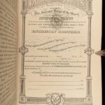 1886 MASONIC Knights of Pythias Manual Fraternal Order Supreme Lodge Freemason