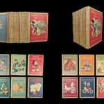 1939 DISNEY Books 1ed Mickey Mouse Donald Duck Pinocchio Bambi Dumbo 12v Heath