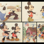 1939 DISNEY Books 1ed Mickey Mouse Donald Duck Pinocchio Bambi Dumbo 12v Heath