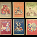 1939 DISNEY Books 1ed Mickey Mouse Donald Duck Pinocchio Bambi Dumbo 12v Heath