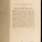 1778 Demosthenes Orations Speech MAP Ancient Greece Greek Latin Irish Mounteney