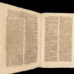 1649 Papal Bulls 1ed NAPLES Gregorio Catholic Councils RITES Heresy Vellum FOLIO